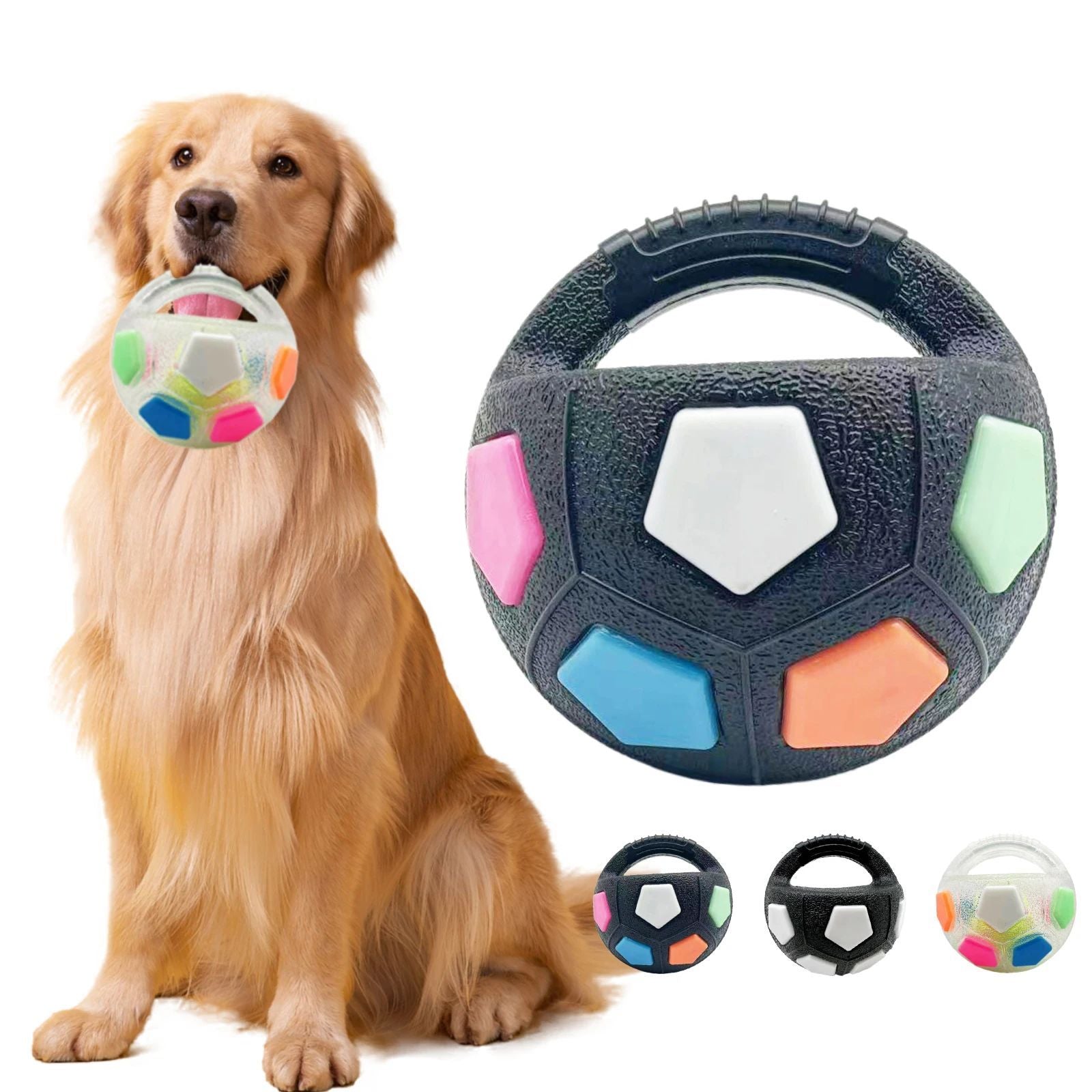 New Football Shaped Squeaky Pet Dog Toys