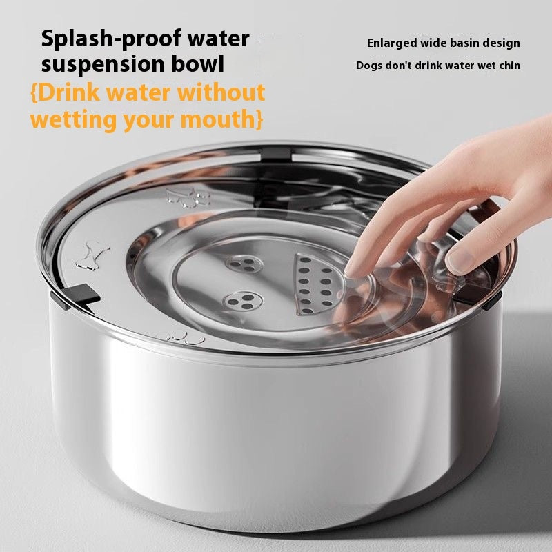 Large Stainless Steel Suspension water bowl