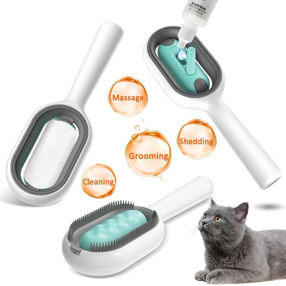 Pet Grooming Brush To Remove Floating Sticky Hairs