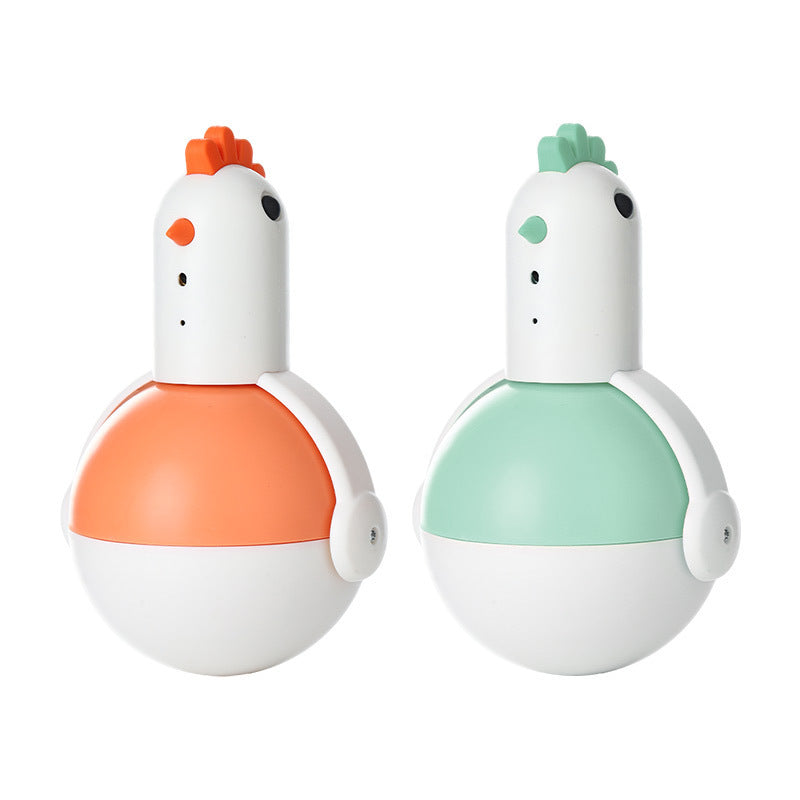 Electric Chicken Glass Laser Sound Cat Toy