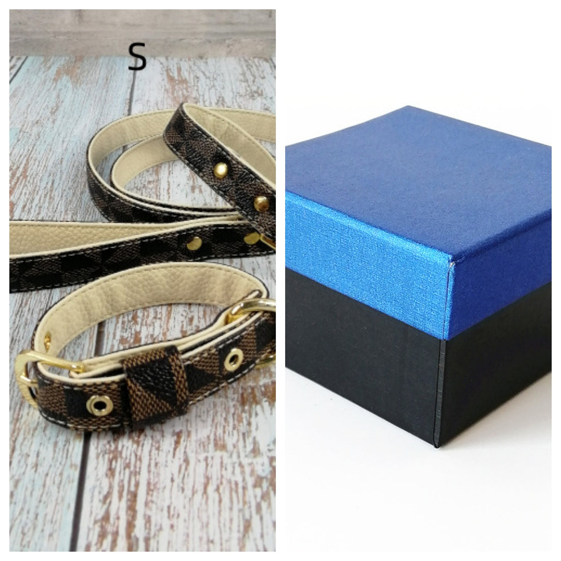 Leather Rainbow Collar