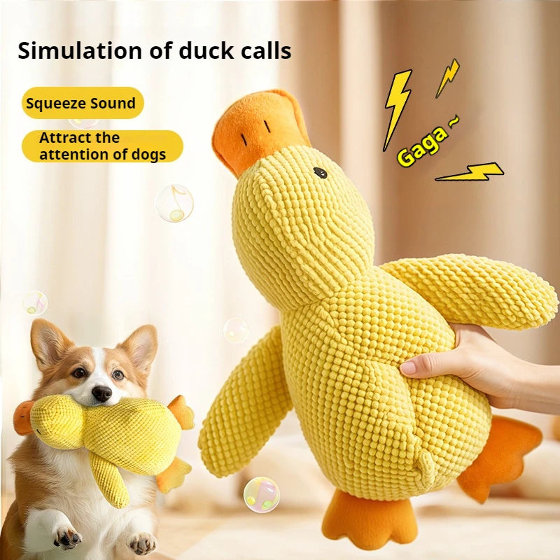 Duck Plush with Squeaker