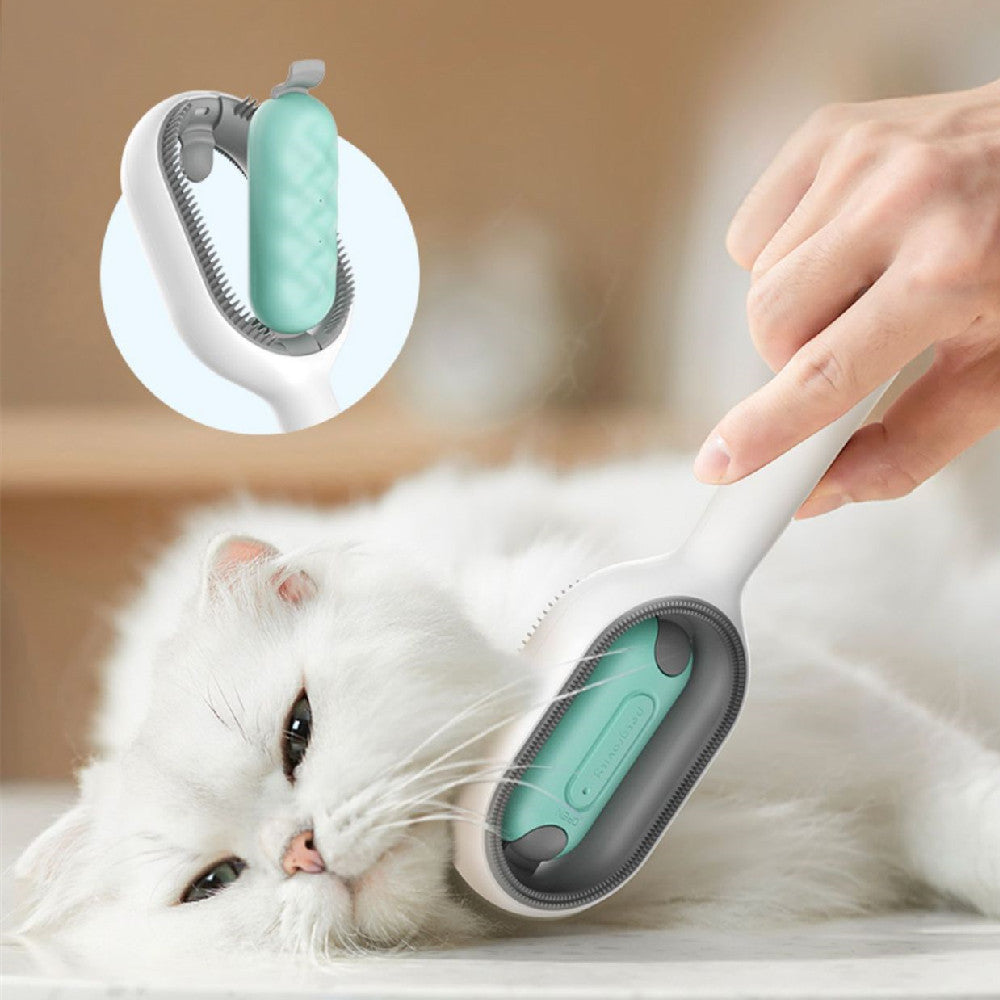 Pet Grooming Brush To Remove Floating Sticky Hairs