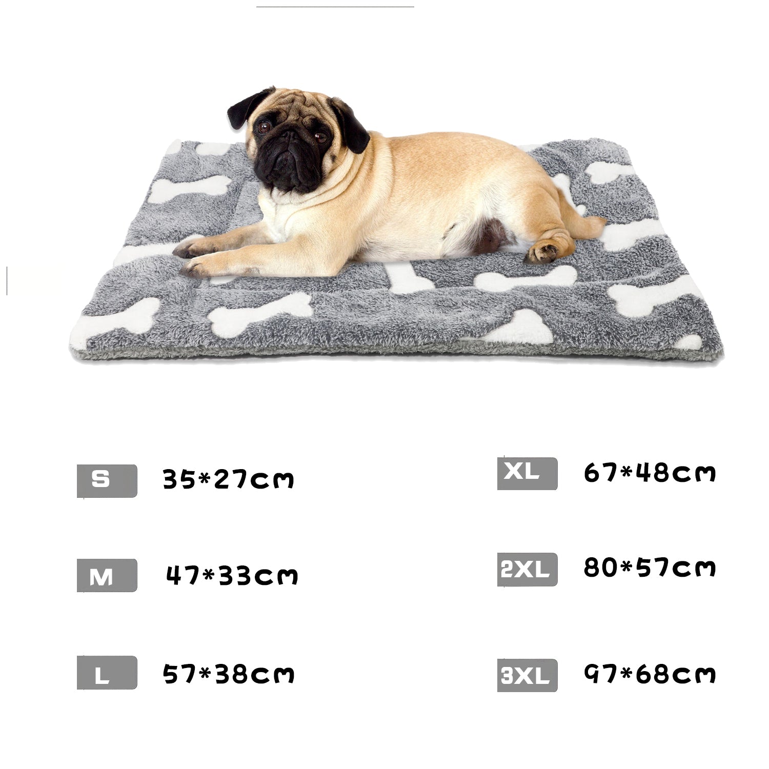 Self-warming pet mat