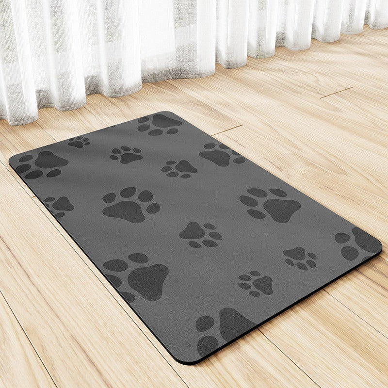 Pet Feeding Mat Dogs And Cats Placemat Washable And Reusable Dog Training Absorbent Urine Pad Quick-drying